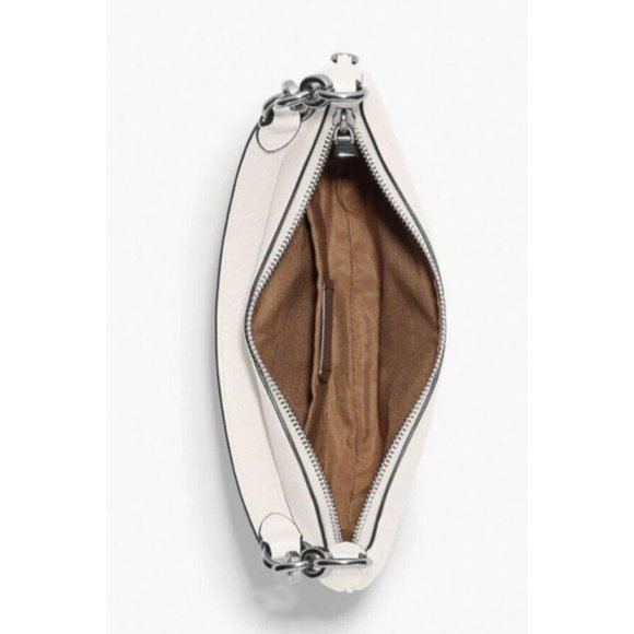 New Coach CE619 Payton Shoulder bag Pebble Leather Chalk - Picture 4 of 4